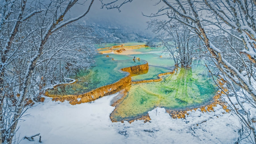 四川黄龙风景名胜区、中国