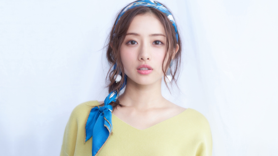 清纯美女日本女演员石原里美小清新高清4k美女壁纸